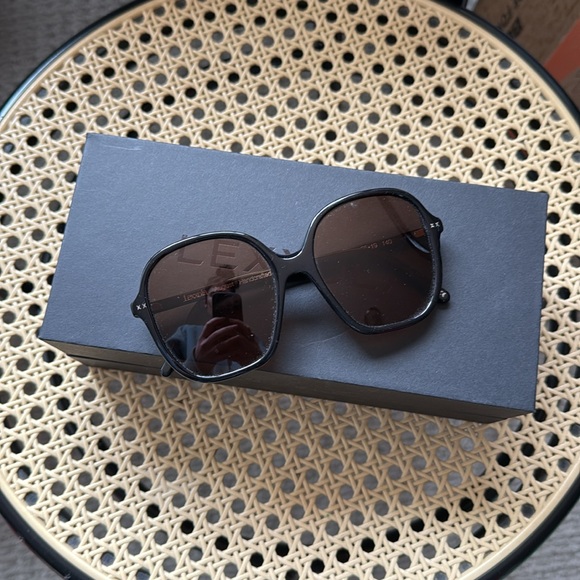 Lexxola August Sunglasses in Black/Brown - Picture 2 of 4
